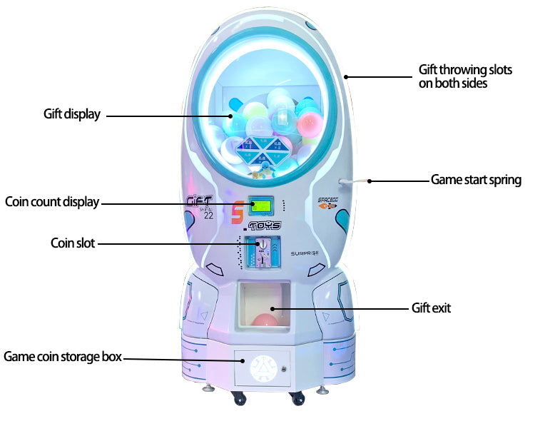 Space Capsule Egg Twister(Contact us for pricing)